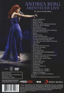 Andrea Berg: Abenteuer (Live), DVD