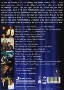 Tony Bennett (1926-2023): Duets II: The Great Performances DVD, DVD
