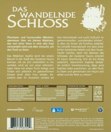 Das wandelnde Schloss (Blu-ray), Blu-ray Disc