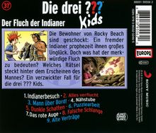 Ulf Blanck: Die drei ??? Kids 37. Der Fluch der Indianer (Fragezeichen), CD