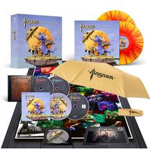 Magnum: Here Comes The Rain (Limited Edition Fanbox) (Yellow &amp; Red Splattered Vinyl), 2 LPs, 3 CDs und 1 DVD