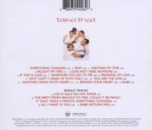 Take That: Everything Changes, CD