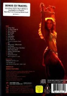 Shakira: Shakira Oral Fixation Tour (DVD + CD), 2 DVDs