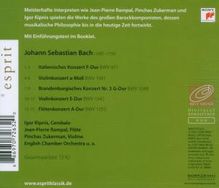 Johann Sebastian Bach (1685-1750): Violinkonzerte BWV 1041 &amp; 1042, CD