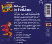 TKKG (Folge 155) - Gefangen im Spukhaus, CD