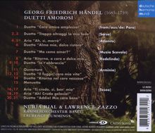 Georg Friedrich Händel (1685-1759): Opern-Duette "Duetti Amorosi", CD