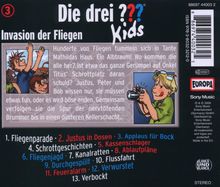 Die drei ??? Kids 03: Invasion der Fliegen, CD