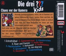 Die drei ??? Kids 04: Chaos vor der Kamera, CD