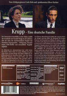 Krupp - Eine deutsche Familie, 2 DVDs