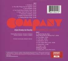 Musical: Company, CD