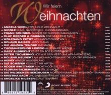 Wir feiern Weihnachten: Die schönsten Lieder zum Fest, CD