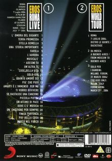 Eros Ramazzotti: Eros Roma Live 2004, 2 DVDs
