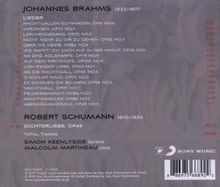 Simon Keenlyside - Schumann/Brahms, CD
