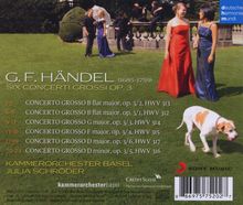 Georg Friedrich Händel (1685-1759): Concerti grossi op.3 Nr.1-6, CD