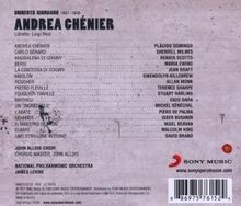 Umberto Giordano (1867-1948): Andrea Chenier, 2 CDs