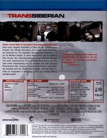 Transsiberian (Blu-ray), Blu-ray Disc