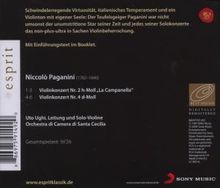 Niccolo Paganini (1782-1840): Violinkonzerte Nr.2 &amp; 4, CD
