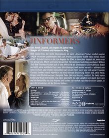The Informers (Blu-ray), Blu-ray Disc