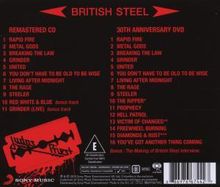 Judas Priest: British Steel: 30th Anniversary (CD + DVD), 1 CD und 1 DVD