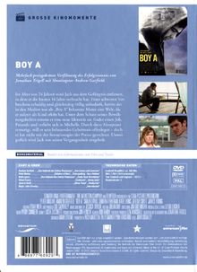 Boy A (Große Kinomomente), DVD