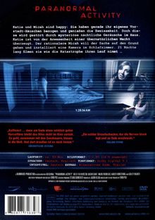 Paranormal Activity, DVD