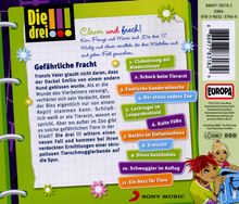 Die drei !!! (Fall 17) - Gefährliche Fracht, CD