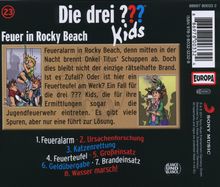 Die drei ??? Kids 23: Feuer in Rocky Beach, CD