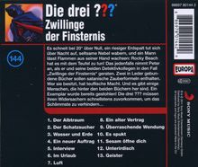 Die drei ??? (Folge 144) - Zwillinge der Finsternis, CD