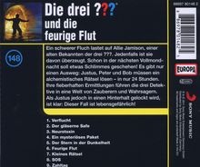 Die drei ??? (Folge 148) und die feurige Flut, CD