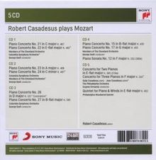 Robert Casadesus plays Mozart, 5 CDs