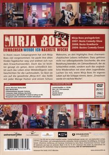 Mirja Boes: Erwachsen werde ich nächste Woche, DVD