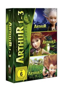 Arthur und die Minimoys 1-3, 3 DVDs