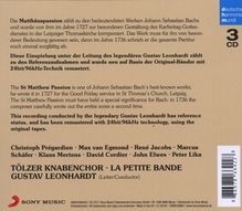 Johann Sebastian Bach (1685-1750): Matthäus-Passion BWV 244, 3 CDs