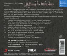 Dorothee Mields - Telemann Arien "Hoffnung des Wiedersehens", CD