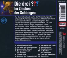 Die drei ??? (Folge 157) - Im Zeichen der Schlangen, CD