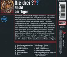 Die drei ??? (Folge 159) - Nacht der Tiger, CD