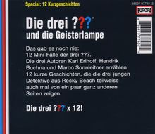Kari Erlhoff: Die drei ??? und die Geisterlampe - 12 Mini-Fälle, 3 CDs