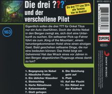 Die drei ??? (Folge163) und der verschollene Pilot, CD