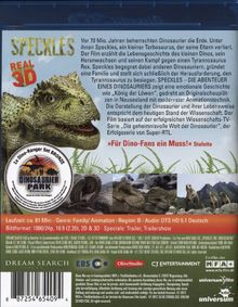 Speckles - Die Abenteuer eines Dinosauriers (3D Blu-ray), Blu-ray Disc