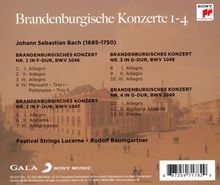 Johann Sebastian Bach (1685-1750): Brandenburgische Konzerte Nr.1-4, CD