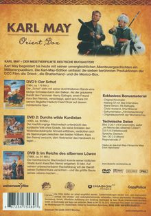 Karl May Orient-Box, 3 DVDs