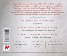 Wolfgang Amadeus Mozart (1756-1791): Klavierkonzerte Nr.23 &amp; 25, CD