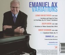 Emanuel Ax - Variations, CD