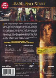 House At The End Of The Street, DVD
