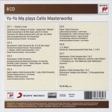 Yo-Yo Ma plays Cello Masterworks, 8 CDs