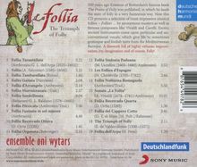 La Follia - The Triumph of Folly, CD