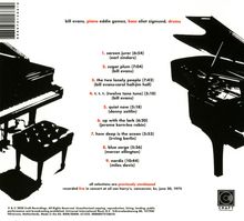 Bill Evans (Piano) (1929-1980): On A Friday Evening, CD
