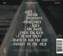 Trackliste in gotischer Schrift: 1. Cold, 2. Seethe, 3. Humours, 4. Swallower, 5. Halo, 6. The Dark bis 10. Dancer in the Sky.