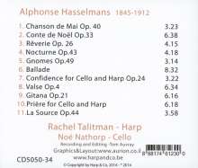 Alphonse Hasselmans (1845-1912): Kammermusik für Harfe, CD