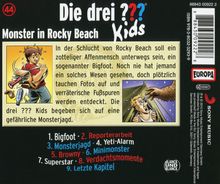 Die Drei ??? Kids 44: Monster in Rocky Beach, CD